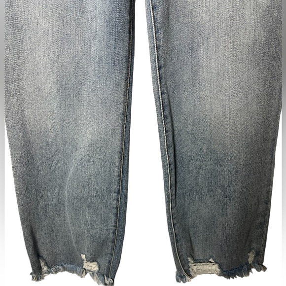 Oliver edyson brand High Rise Straight Crop Light Torino wash Jeans - Picture 6 of 12